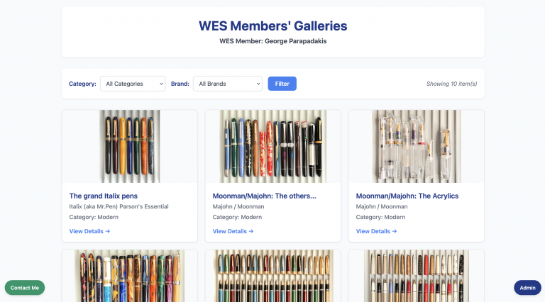WES Members Gallery Account