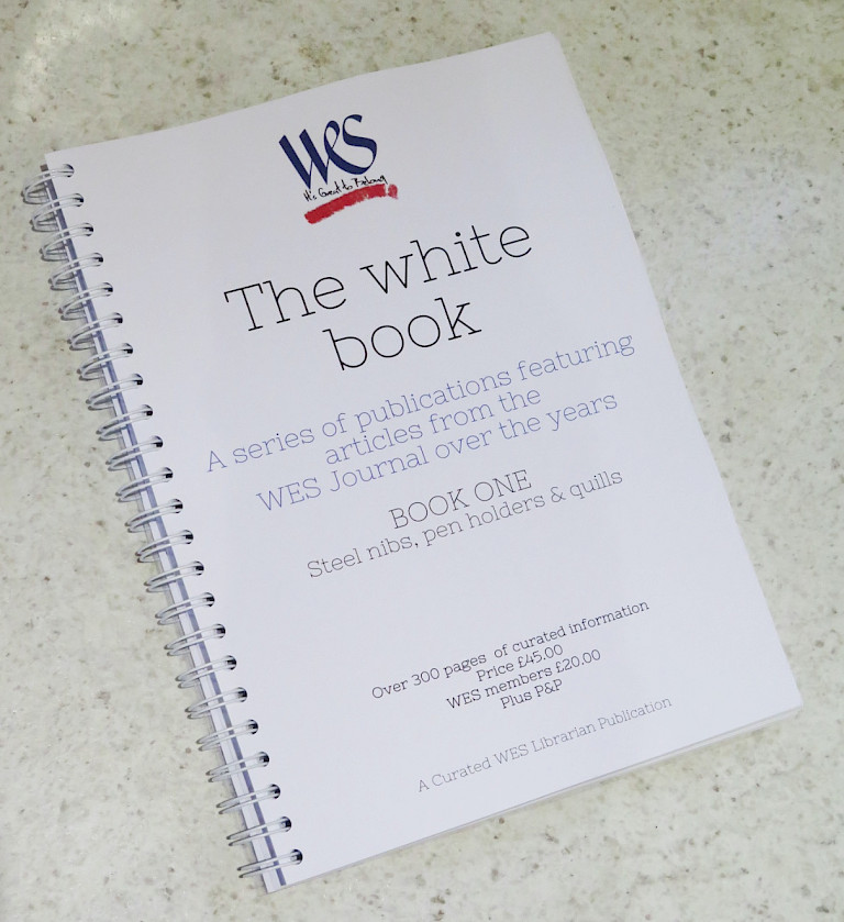 WES White Book #1 Steel Nibs, Pen Holders and Quills