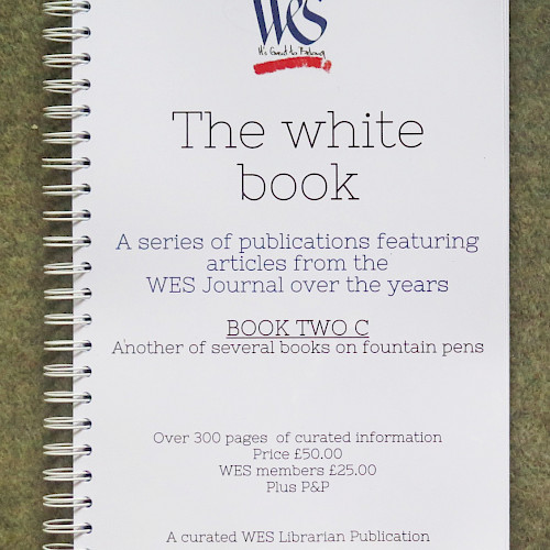 WES White Book #2C - Fountain Pens