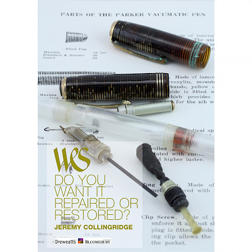 WES Booklet 'Do You Want It Repaired or Restored'